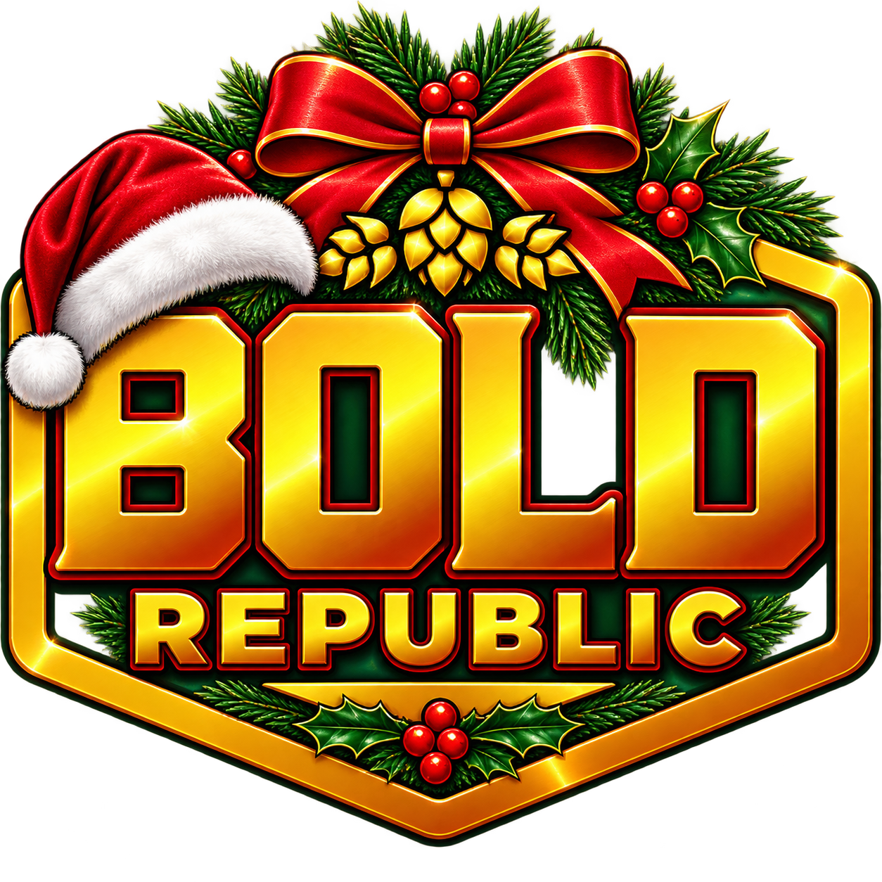 Bold Republic Christmas logo